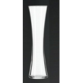 Tall Concave Glass Vase (8" High)